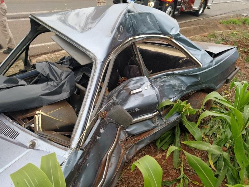 BR 163 - Idoso morre em grave acidente na rodovia entre Mercedes e Marechal • Portal Guaíra