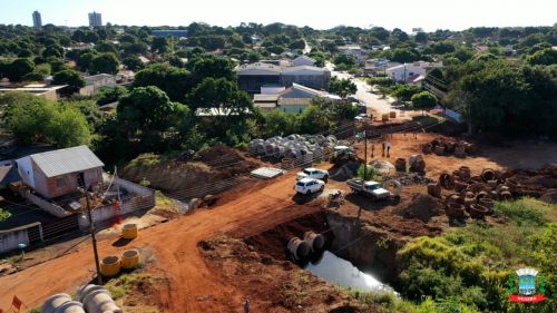 Guaíra - Obras avançam na Rua Parigot de Souza • Portal Guaíra