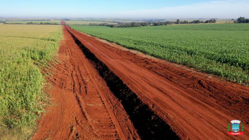Guaíra - Mais de R$ 3 milhões são investidos na readequação de estradas rurais • Portal Guaíra
