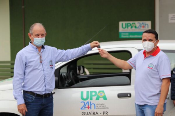 Saúde - UPA de Guaíra recebe veículo doado pela Receita Federal • Portal Guaíra