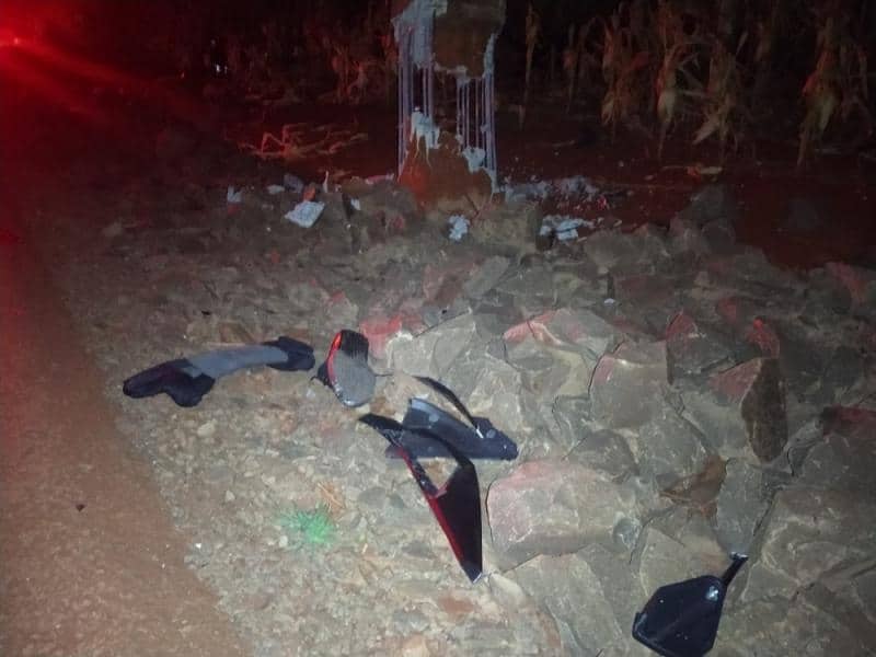 Marechal - Grave acidente na Estrada do Lira deixa um morto e um gravemente ferido • Portal Guaíra