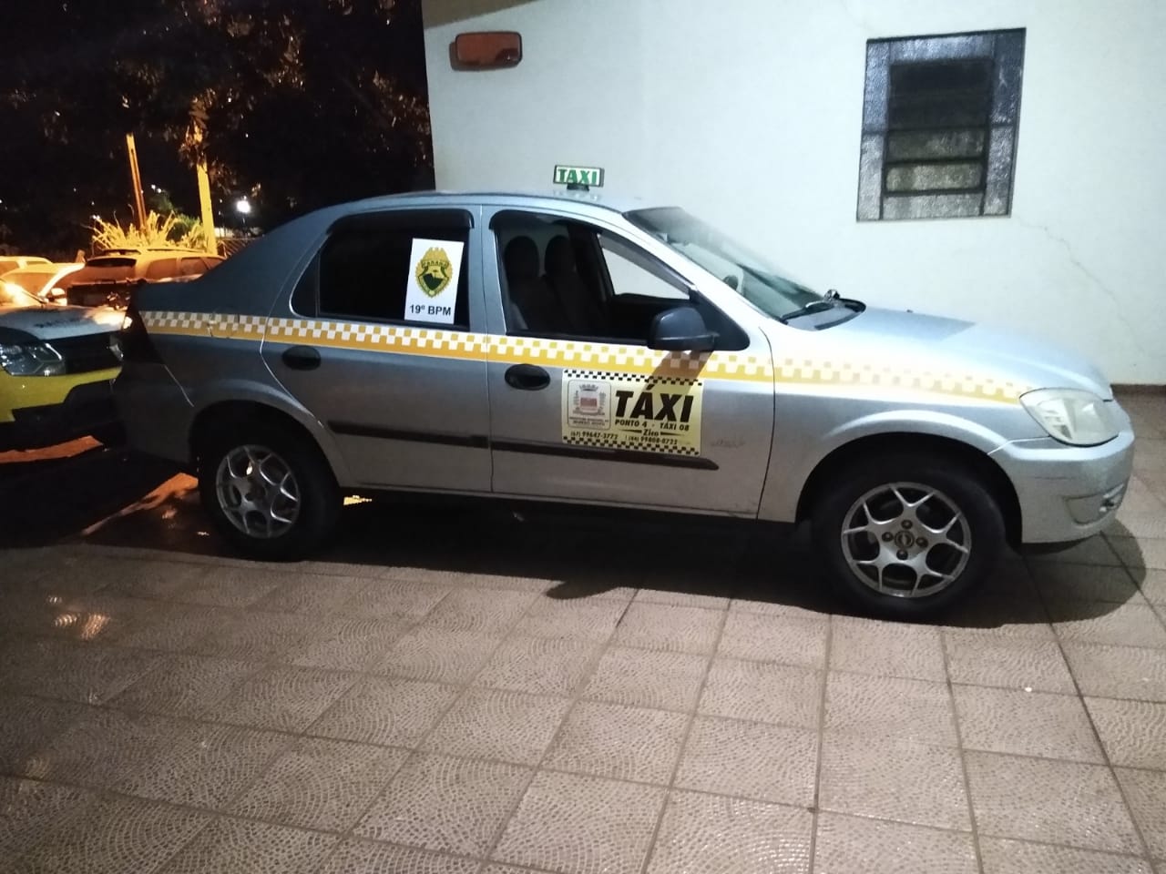 Guaíra - PM recupera veículo taxi roubado em nossa cidade • Portal Guaíra