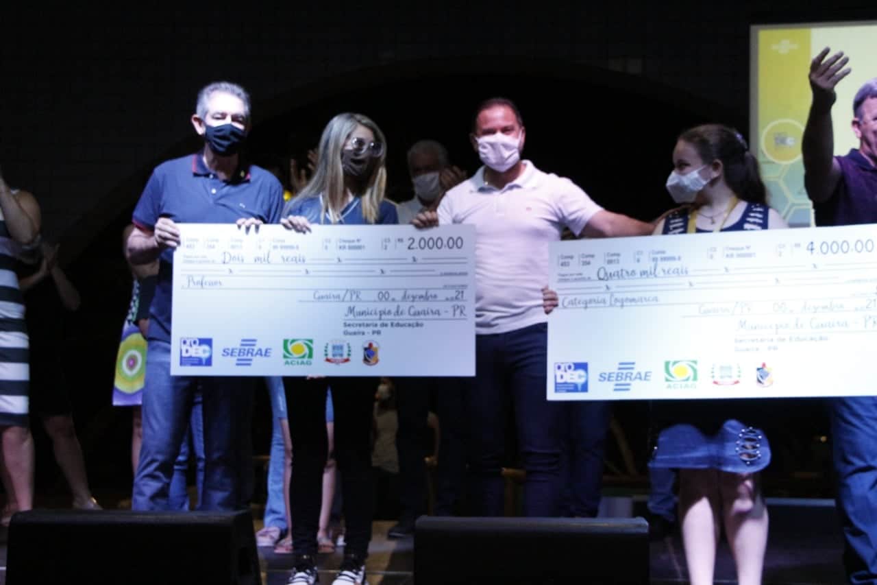 Guaíra - R$ 18 mil são entregues em premiação do PRODEC • Portal Guaíra