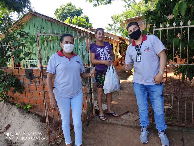 Guaíra - Idosos recebem apoio e amparo em período de pandemia • Portal Guaíra