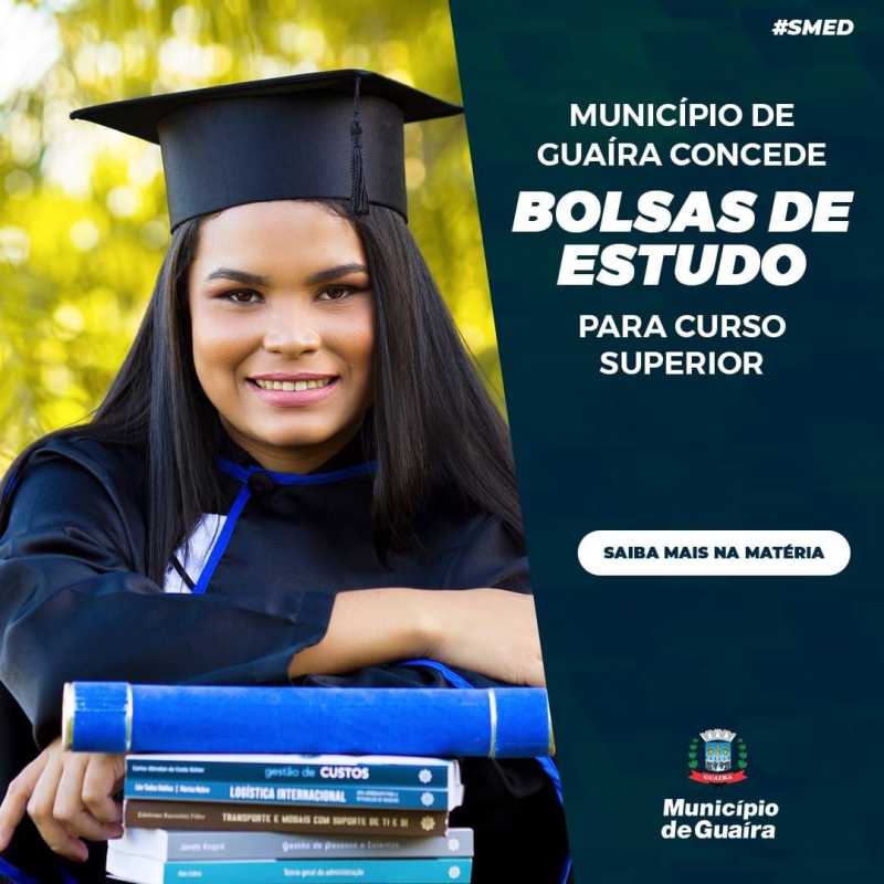 Guaíra - Município concede bolsas de estudo para ensino superior • Portal Guaíra