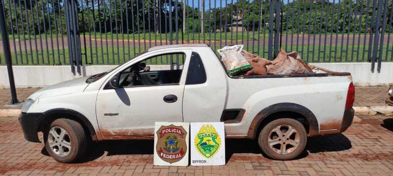 Guaíra - PF e BPFron apreendem veículos carregados com agrotóxicos e cigarros contrabandeados • Portal Guaíra