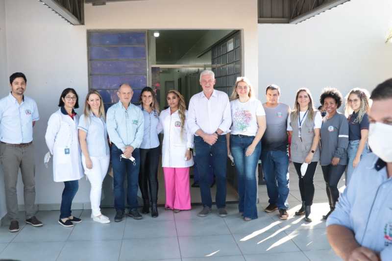 Guaíra - Município realiza a entrega da obra de revitalização da USF do distrito de Dr. Oliveira Castro e também de um Parque Infantil • Portal Guaíra