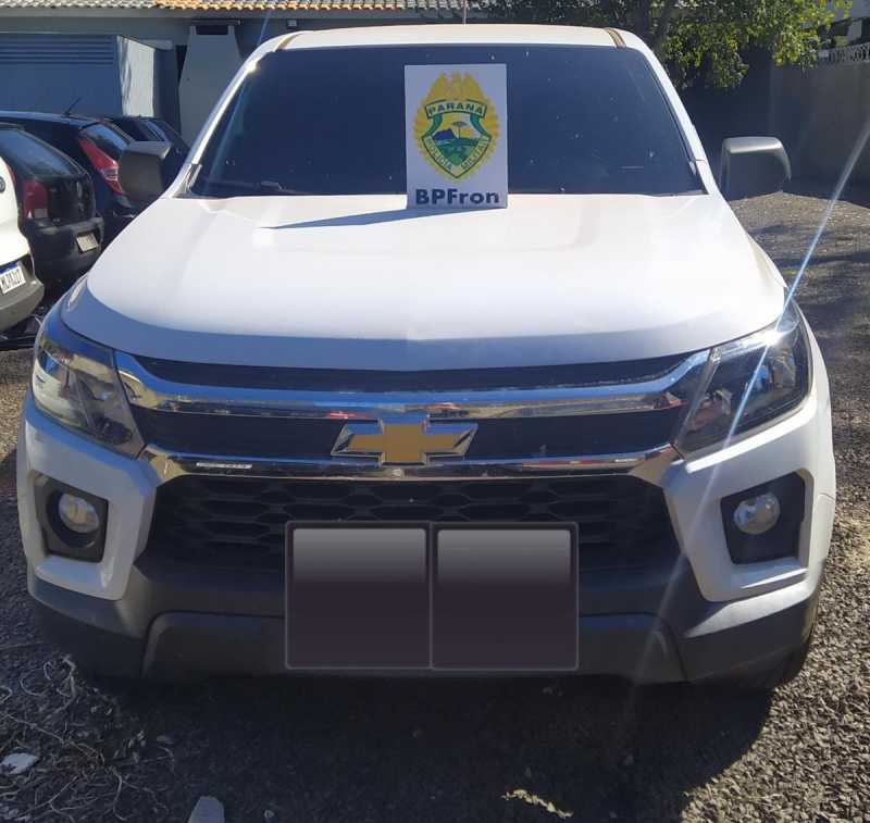 Guaíra - BPFron recupera veículo roubado no estado de São Paulo • Portal Guaíra
