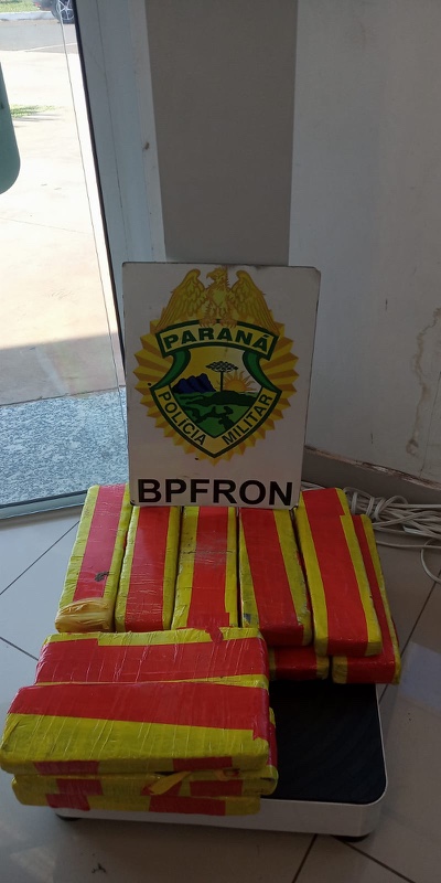 Fronteira - Em quase oito meses de trabalho, BPFron supera a quantidade de apreensões de drogas da unidade do ano de 2021 • Portal Guaíra