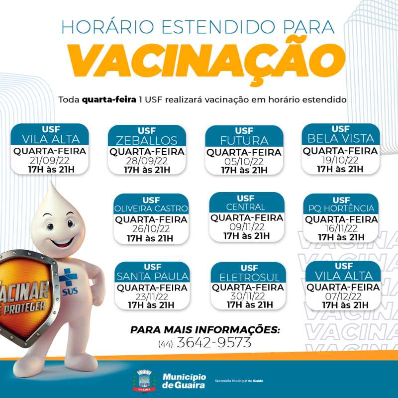 Saúde - Guaíra tem o menor índice de crianças vacinadas. Vacine seu filho! • Portal Guaíra